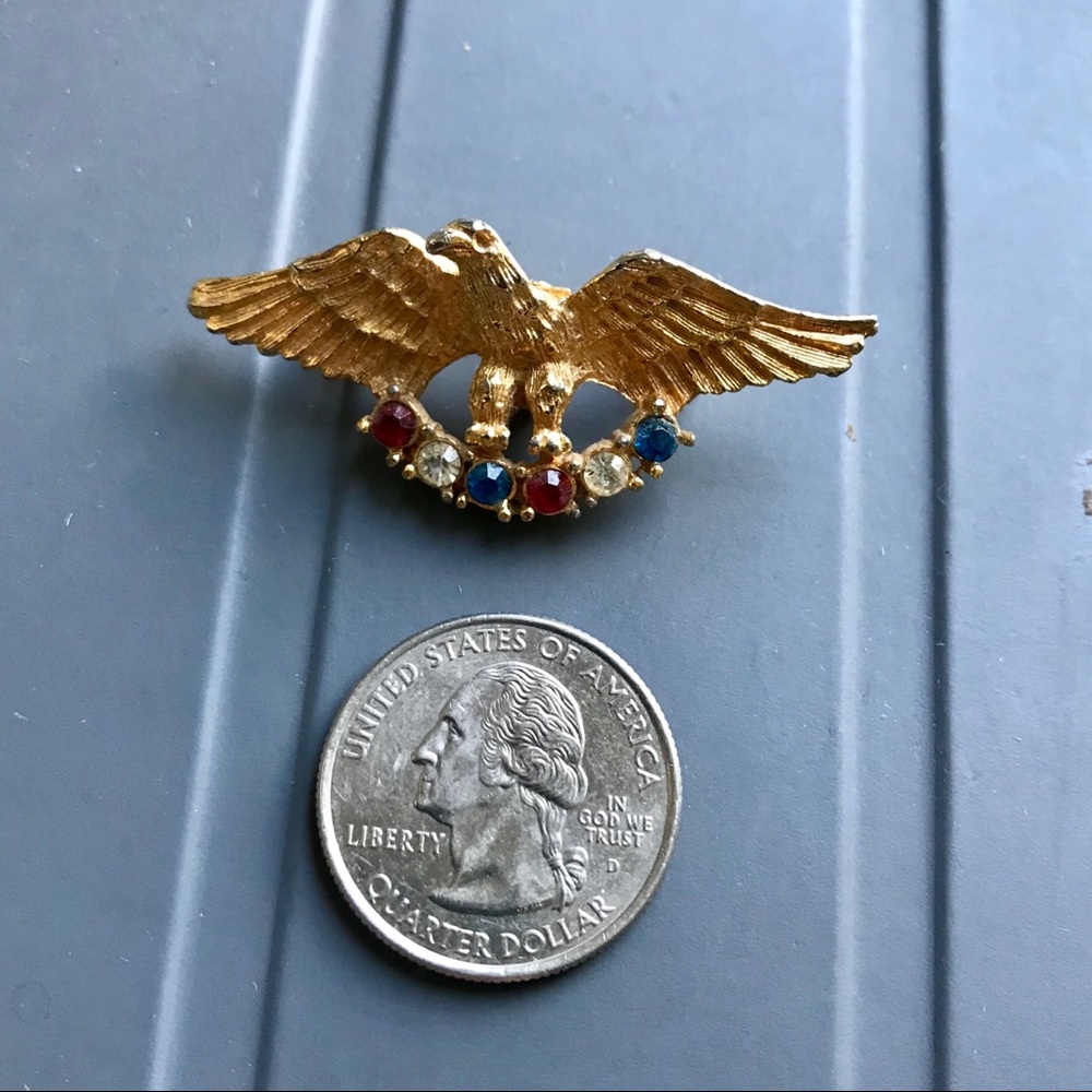 Vintage Eagle Brooch
